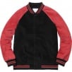 Thumbnail for Suede Varsity Jacket