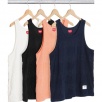 Thumbnail Logo Stripe Terry Tank Top