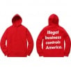 Thumbnail Illegal Business Hooded Sweatshirt
