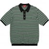 Thumbnail for Striped Knit Polo