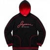 Thumbnail for Contrast Embroidered Hooded Sweatshirt