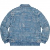 Thumbnail for Checks Embroidered Denim Jacket