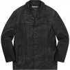 Thumbnail for Braided Leather Overcoat