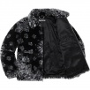 Thumbnail for Bandana Faux Fur Bomber Jacket