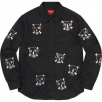 Thumbnail for Clayton Patterson Supreme Skulls Embroidered Work Shirt