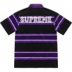 Thumbnail for Stripe Velour Polo