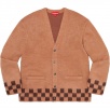 Thumbnail for Brushed Checkerboard Cardigan