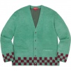 Thumbnail for Brushed Checkerboard Cardigan