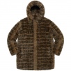 Thumbnail for Faux Fur Hooded Coat