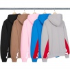 Thumbnail Cropped Panels Hooded Sweatshirt