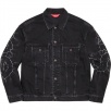 Thumbnail for Shibori Denim Trucker Jacket