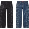 Thumbnail Shibori Loose Fit Jean