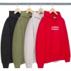 Inside Out box logo Black hoodie