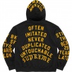 Thumbnail for Supreme Team Flocked Hooded Sweatshirt