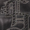Thumbnail for Gem Studded Leather Jacket