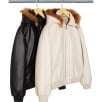 Thumbnail Supreme Schott Hooded Leather Bomber Jacket