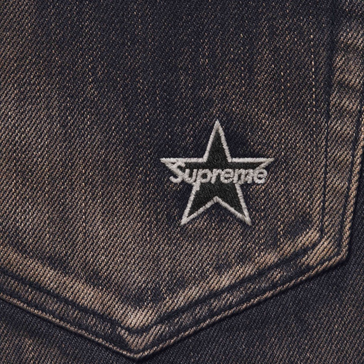 Distressed Loose Fit Selvedge Jean - spring summer 2024 - Supreme