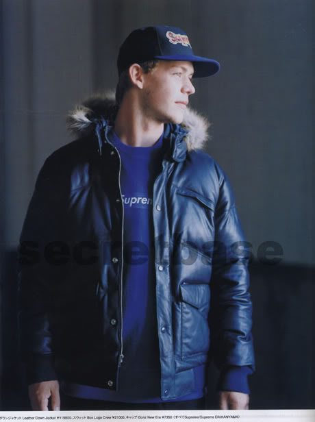 Supreme Lookbook Image fall/winter 2007