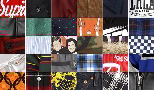 Supreme Lookbook Image fall/winter 2008