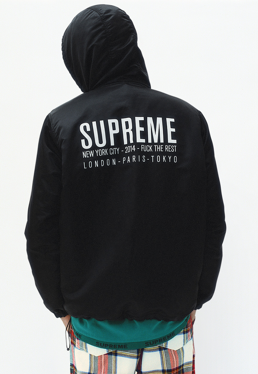 Supreme Lookbook Image fall/winter 2014