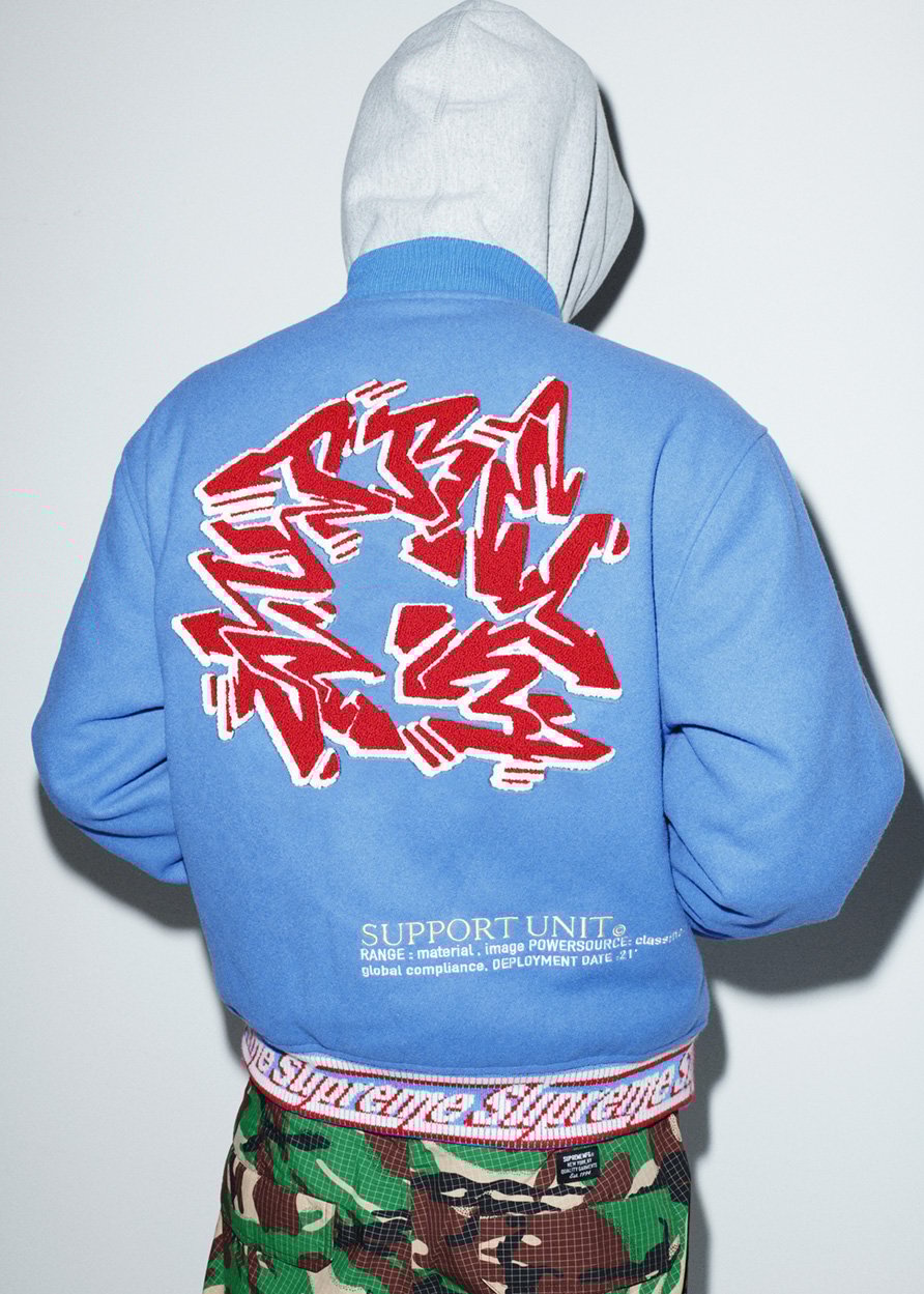 Supreme Lookbook Image fall/winter 2021