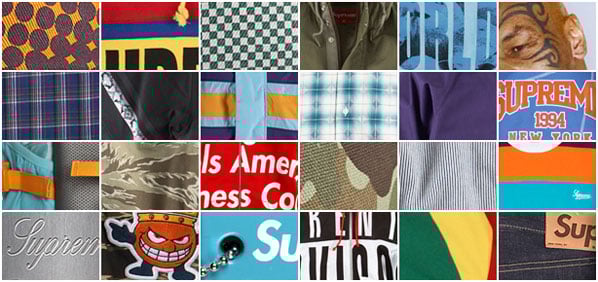 Supreme Lookbook Image spring/summer 2007
