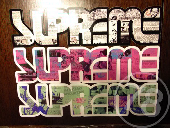 Supreme Lookbook Image spring/summer 2007