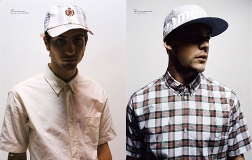 Supreme Lookbook Image spring/summer 2008