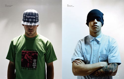 Supreme Lookbook Image spring/summer 2008
