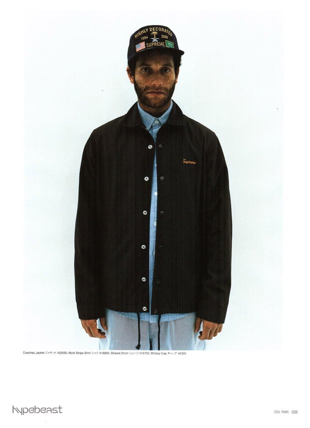 Supreme Lookbook Image spring/summer 2009