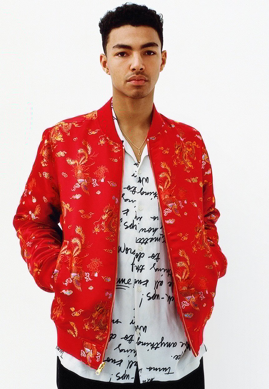 Supreme Lookbook Image spring/summer 2015