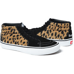 Supreme Archive Vans x Supreme, Velvet Leopard Sk8-Mid