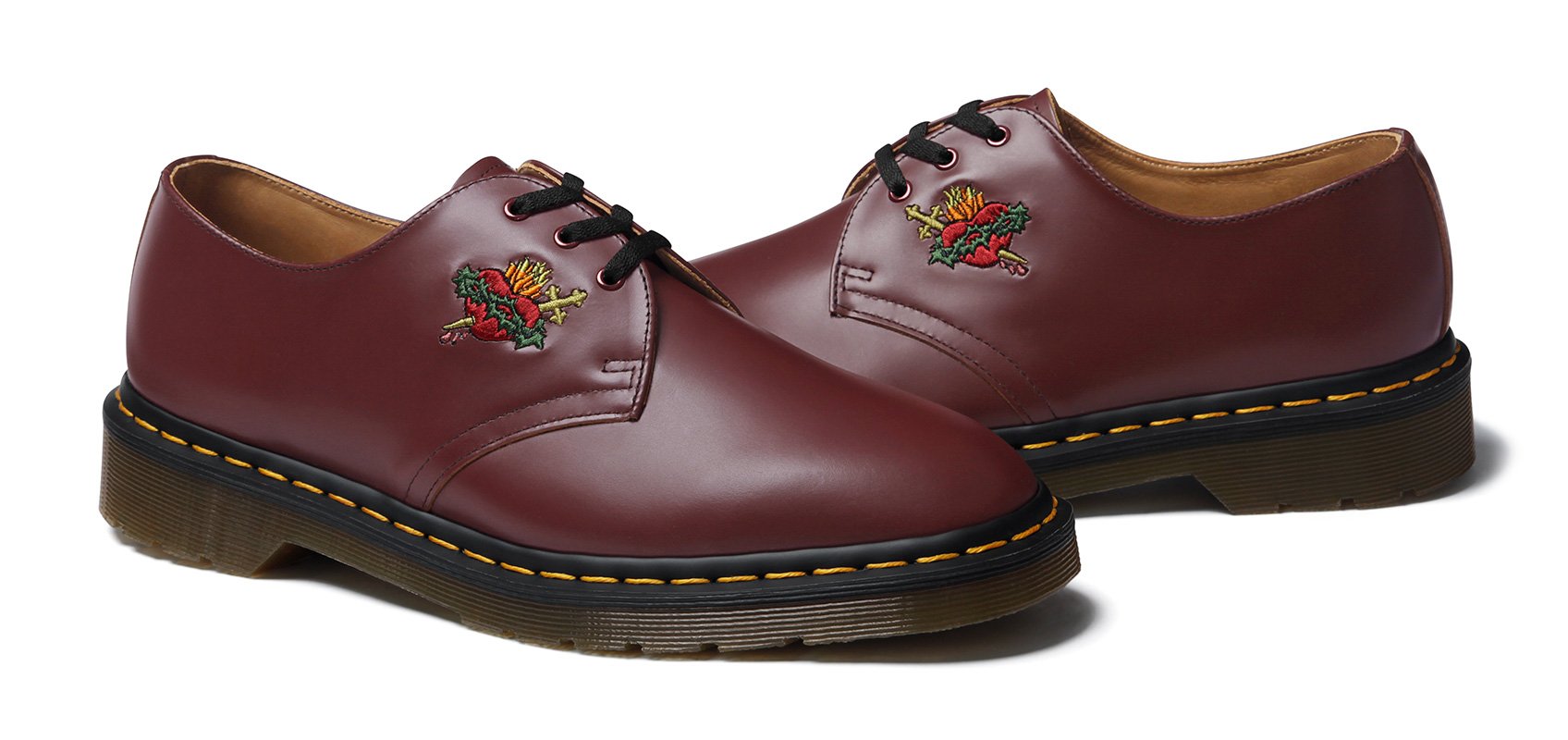 Supreme Archive Supreme®/Dr. Martens® Sacred Heart 3-Eye Shoe Oxblood