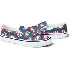 Supreme Archive Vans x Supreme, 666 Slip-On