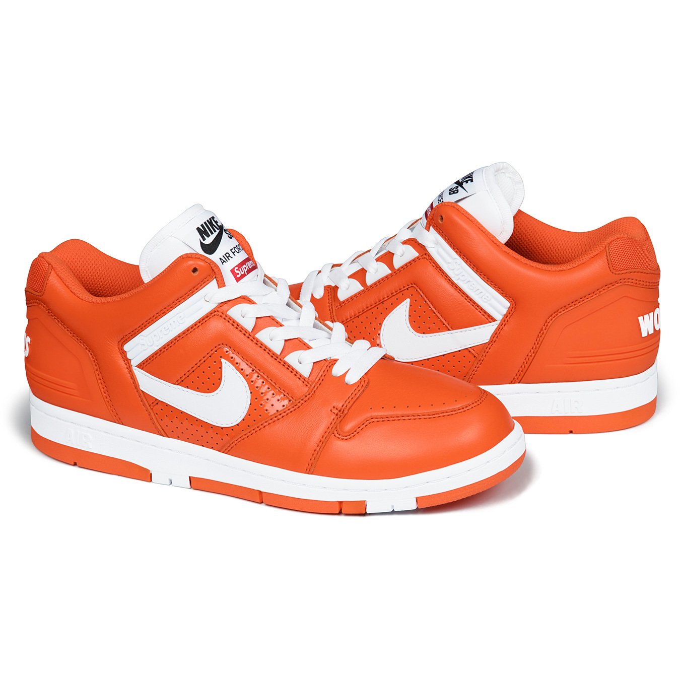 Supreme Archive Supreme/Nike SB Air Force 2 Orange