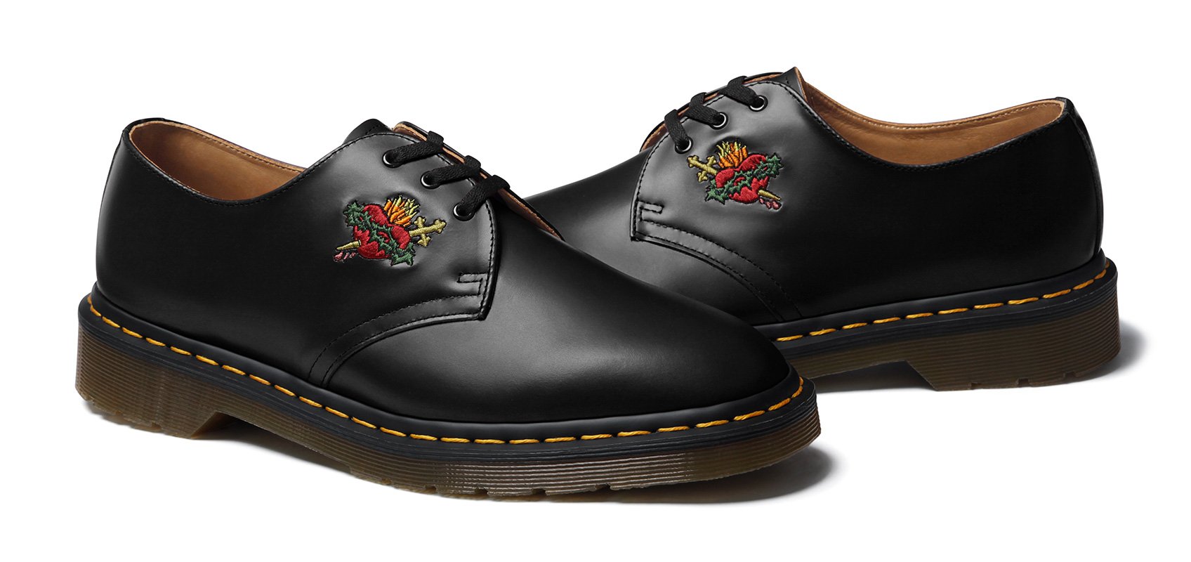 Supreme Archive Supreme®/Dr. Martens® Sacred Heart 3-Eye Shoe Black