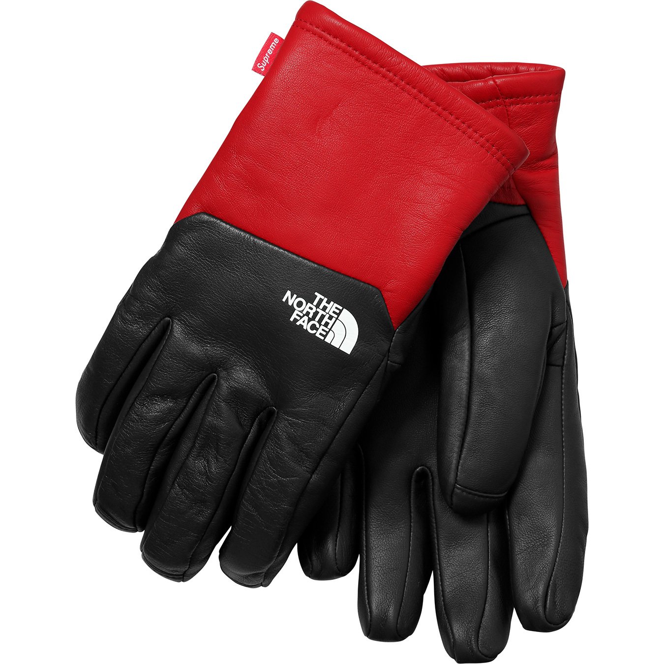 Supreme Archive Supreme®/The North Face® Leather Gloves Red