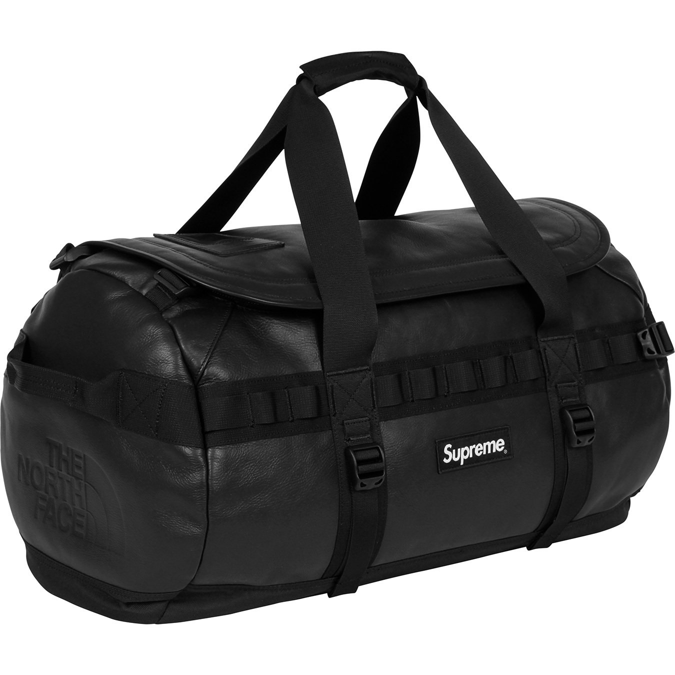 Supreme Archive Supreme®/The North Face® Leather Base Camp Duffel Black