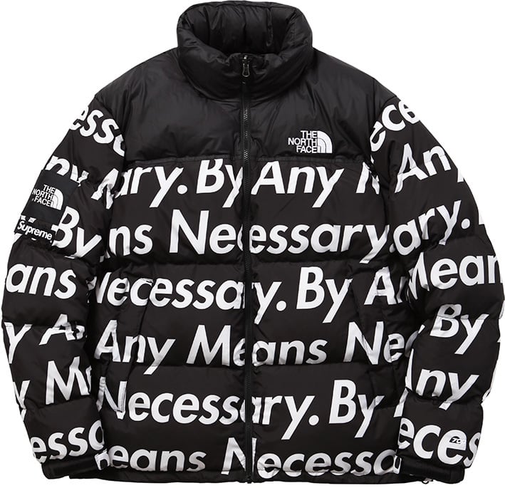 all supreme tnf jackets