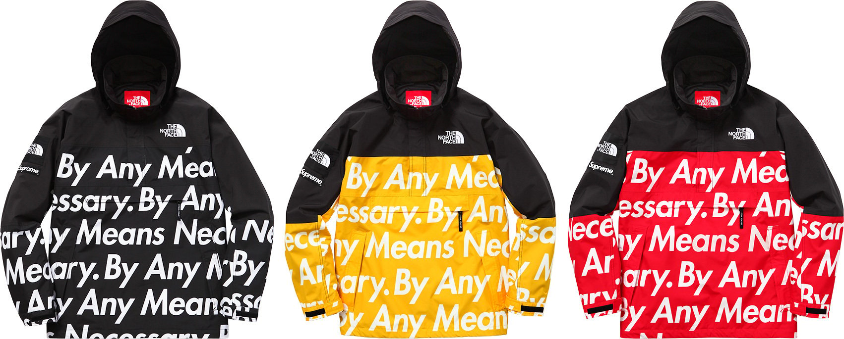 tnf x supreme windbreaker