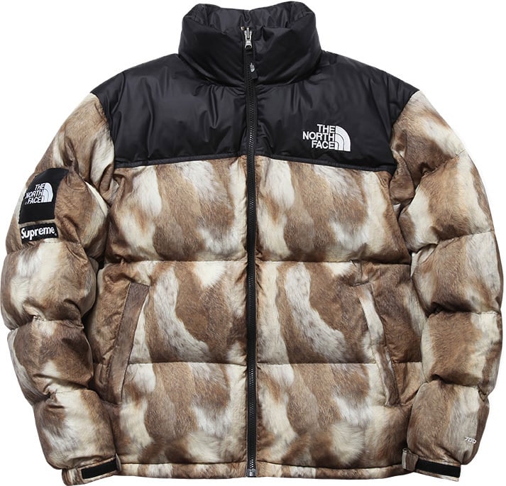 supreme tnf puffer jacket