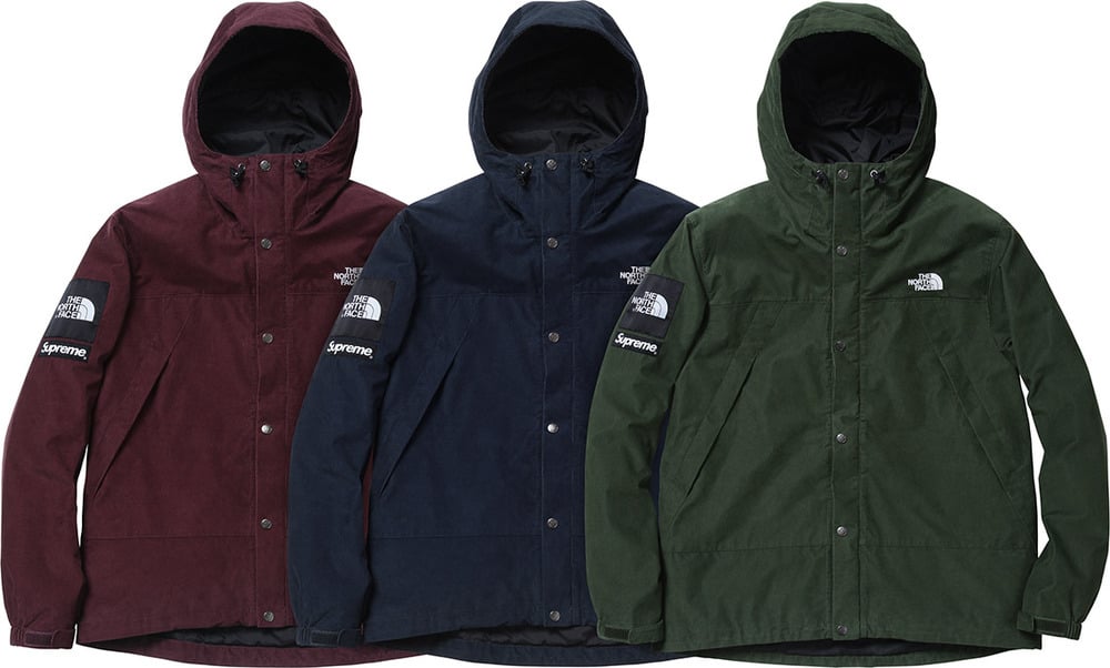 all supreme tnf jackets