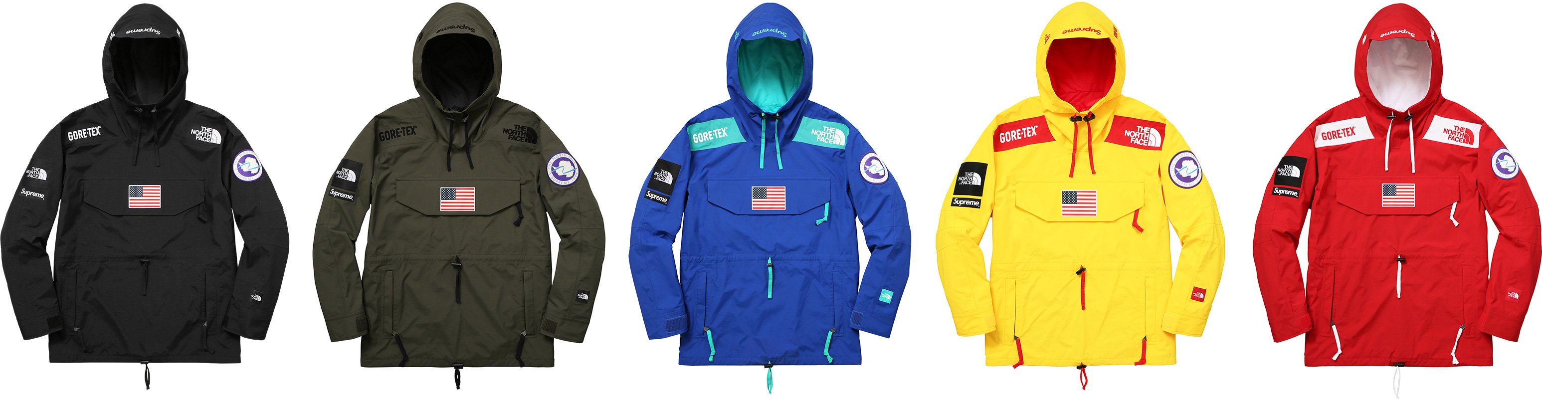 Supreme Archive TNF Expedition Pullovers