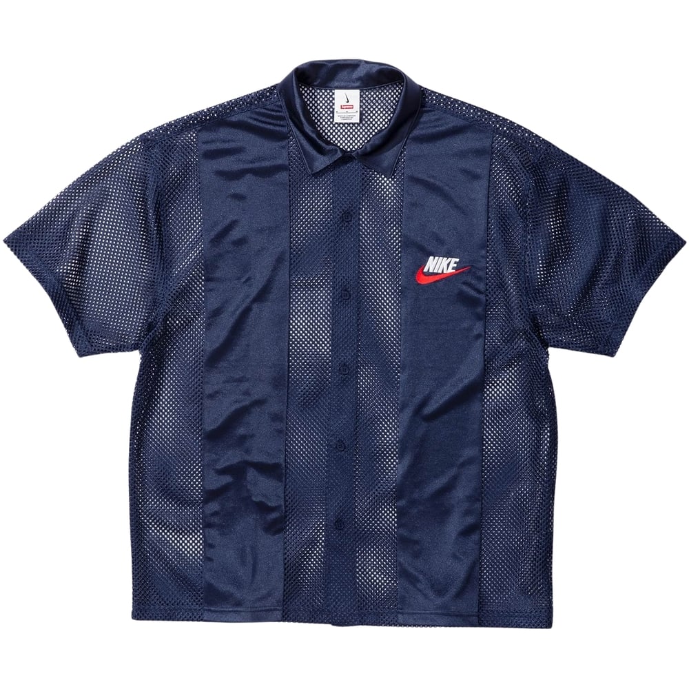 Details on Supreme Nike Mesh S S Shirt Supreme/Nike Mesh S/S Shirt_1713175832275.png from spring summer
                                                    2024 (Price is $128)