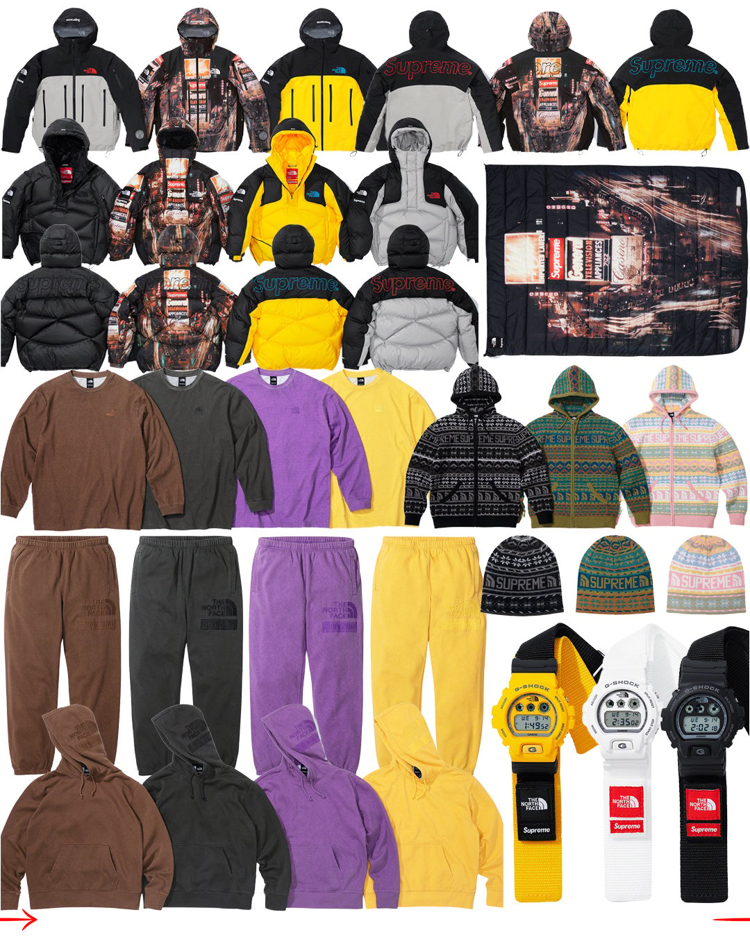 Supreme Week 13 Droplist The North Face