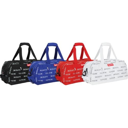 Supreme 3M Reflective Repeat Duffle Bag for fall winter 16 season