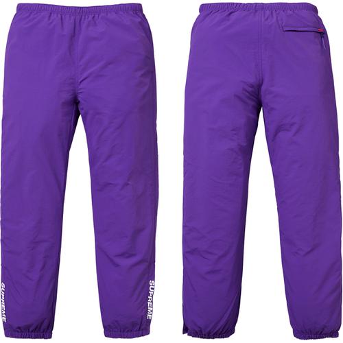 Supreme Warm Up Pant (SS17) - $128
