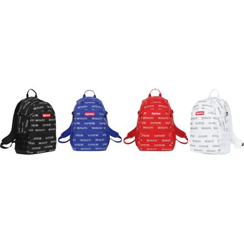 Details on 3M Reflective Repeat Backpack from fall winter
                                            2016