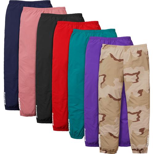 Supreme Warm Up Pant releasing on Week 7 for spring summer 2017