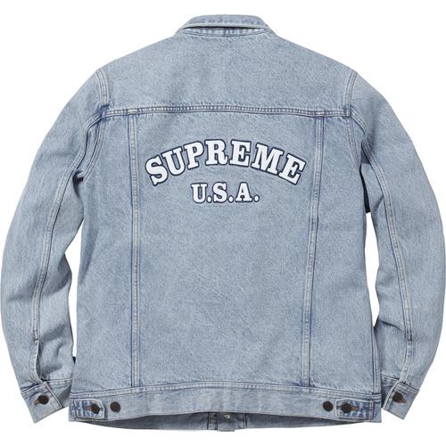 Denim Trucker Jacket - spring summer 2016 - Supreme